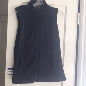 EMS, black, zip up vest